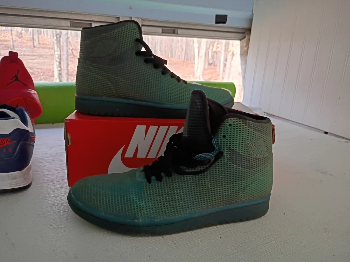 m*W様 新品未使用 NIKE AIR JORDAN 4LAB1 リフレクトシル NIKE AIR JORDAN 4LAB1 GLOW in Dark SILVER-BLACK-WHITE Retro 1 HI