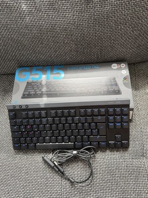 Logitech G915 Lightspeed Gaming-Tastatur, Deutsch, Schwarz, Tactile