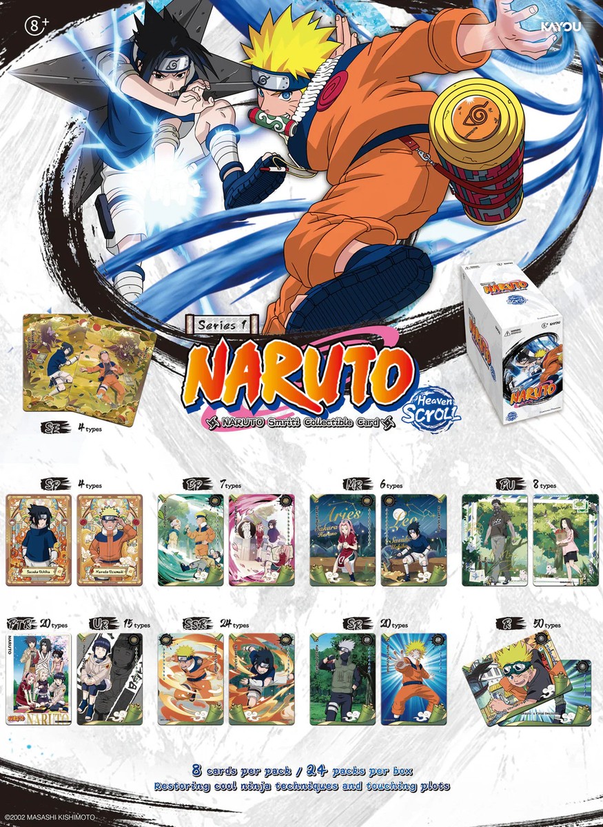 Kayou TCG: Naruto - Smriti Heaven Scroll Series 1 Booster Box - 24