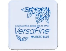 Versafine Small Pads, Instant Dry Pigment Ink, Majestic Blue, Craft, Stamping