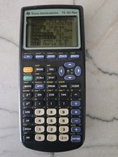 Texas Instruments TI-83 (w/ Batteries) Plus Graphing Calculator