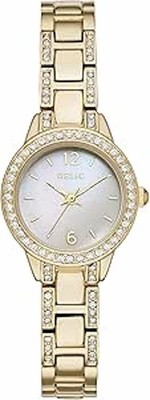Relic by Fossil Women's Tenley Quartz Metal Dress Watch   ZR34506