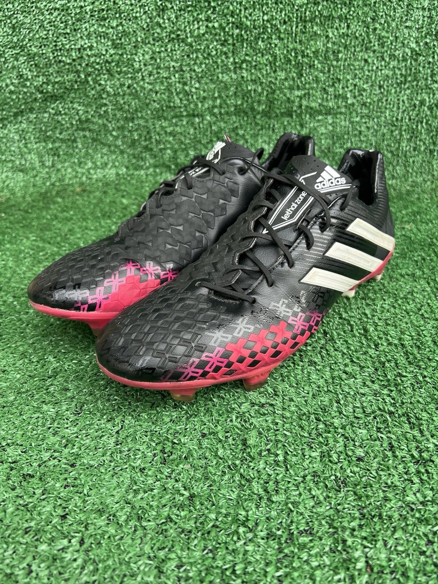 SAMPLE Adidas Predator LZ II TRX FG Men's Size 10 Black Vivid