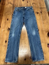 vtg 90's Levi's 505 Jeans Men's W32 L32 Medium Wash Blue 90