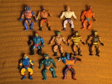 Masters of the Universe MOTU Vintage 80s 10 Figure Lot He-Man