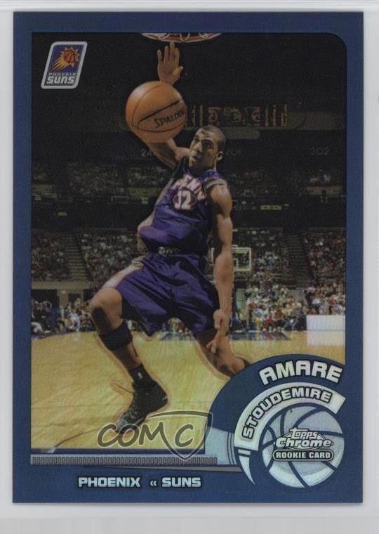 2002-03 Topps Chrome Refractor Amare Stoudemire Amar'e Stoudemire #126 v3r