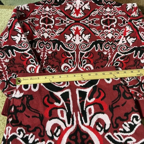 Chelsea & Violet Damask Knit Sweater & Skirt Set Womens 2 Piece Outfit Set Small - Picture 6 of 8
