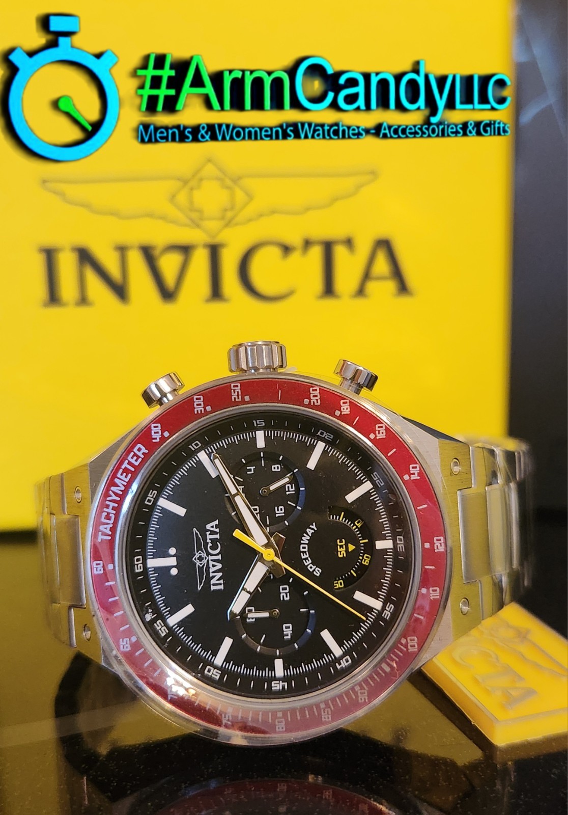 Наручные часы New Invicta Speedway Silver
