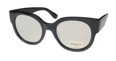 NEW BCBG BCBGENERATION 1033 SUNGLASSES ROUND 0-0-0 BLACK  display picture 1