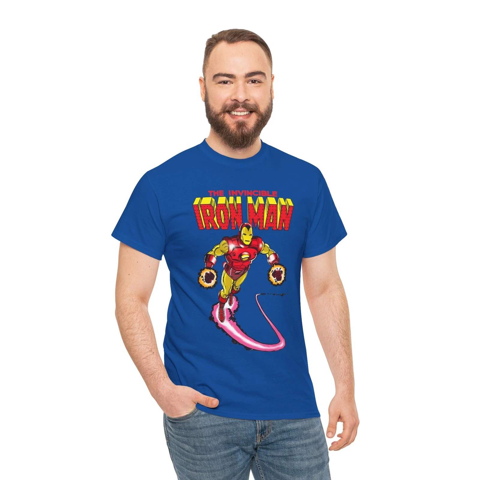Iron Man T-Shirt - George Perez Art - Tony Stark - Marvel Comics - MCU
