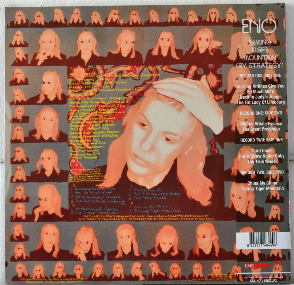 VIRGIN ENO2LP2 BRIAN ENO "Taking Tiger Mountain" #2LPs 45rpm 180g Half Speed SS - Image 2 of 2