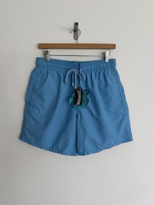 Vilebrequin Schildkröte Badeshorts wasserreaktiv Elefant blau Large ** NEU **