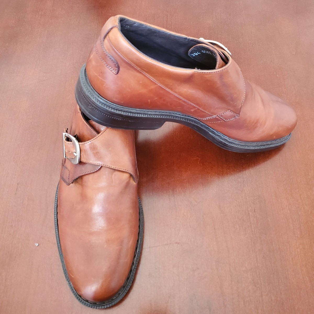 Men’s size 10 brown leather Bacco Bucci slip on shoes Bacco Bucci Garrett Loafer Shoes Men main image 3