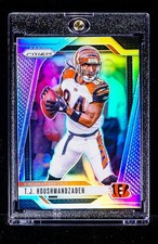T.J. Houshmandzadeh RARE REFRACTOR PRIZM INVESTMENT CARD Cincinnati Bengals SP