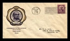 DR JIM STAMPS US DANIEL WEBSTER FIRST DAY ISSUE SCOTT 725 RICE CACHET COVER
