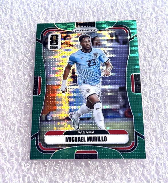MICHAEL MURILLO 2026 Panini Prizm World Cup GREEN PULSAR #4/5 Panama SSP
