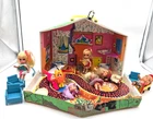 VTG 1960's  Mattel Liddle Kiddle Klub Doll House, Dolls, and Accessories