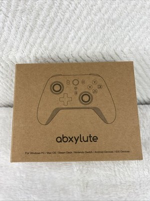 Abxylute C6 Wireless PC Controller Bluetooth Game Controller 1000Hz Hall Black
