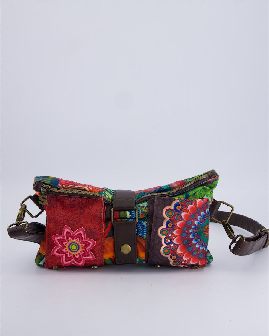 Tracolla Desigual Tessuto Multicolore - Ottime condizioni