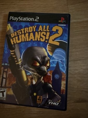 THQ Destroy All Humans! 2 Sony PlayStation 2 PS2 Action/Adventure T Manual CIB