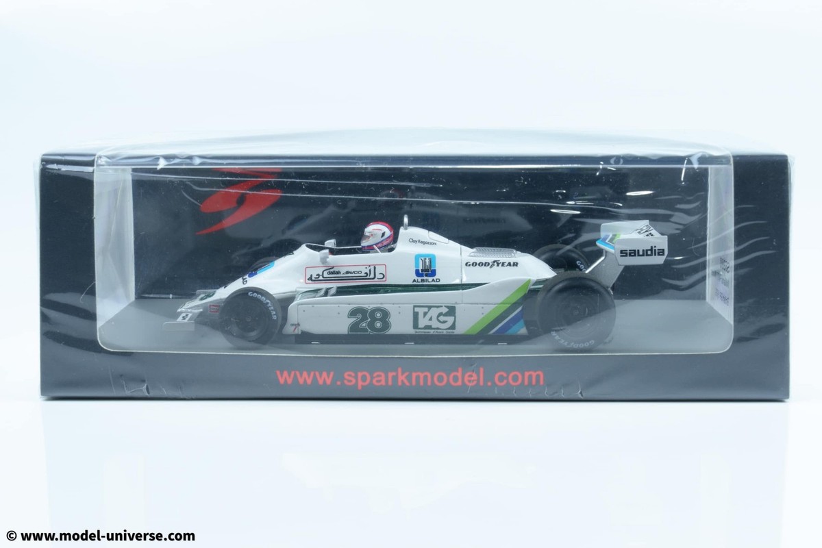Spark - 1:43 Williams FW07 Cosworth V8 No.28 Clay Regazzoni Winner