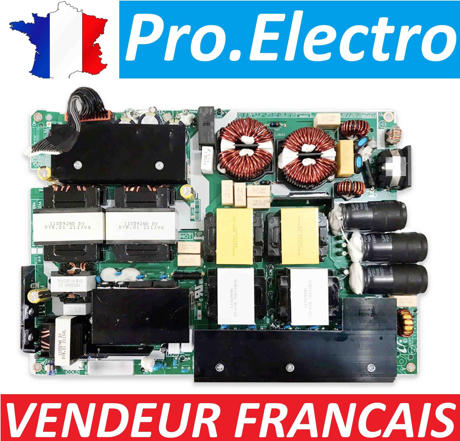 Alimentation BN96-54413R Samsung SOC8002B pour boîtier One Connect TV
