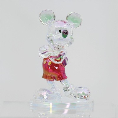 Enesco Facets Disney Mickey Mouse Iridescent Facet 3.75in H NIB
