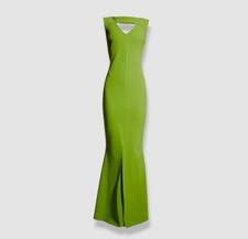995 Chiara Boni La Petite Robe Women's Green Cutout Gown Dress Size 42