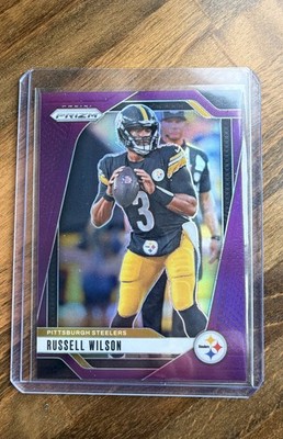 2024 Panini Prizm - Russell Wilson #240 Purple Prizm /125
