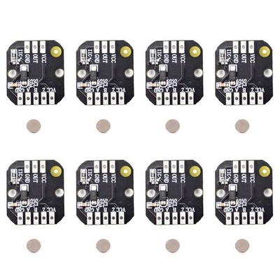 8X MT6701 Magnetisches Encodermodul PWM/ Bürstenloser Motor-Encoder ABZ-Mod8501