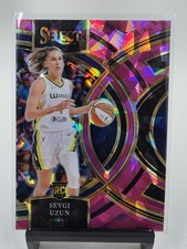 Sevgi Uzun 2024 Panini Select WNBA Pink Ice Prizm #177 Rookie RC Dallas Wings