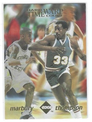 Stephon Marbury / D. Thompson 1996 Collector's Edge Rookie Rage Time Warp /1000