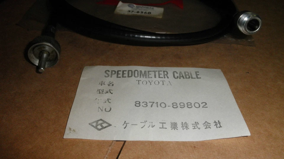 Camión Toyota #83710-89802 1968-70 Hi-Lux P/U 69" SpeedoMeter-Cable Ludwig #37-6560 Foto 3 de 3