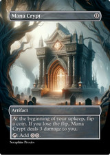 Cripta di Mana - Carte Personalizzate Arte Alterata di Alta Qualità