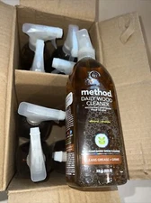 QTY:8 Method Wood For Good 28 Oz. Almond Daily Wood Cleaner 11829 Free Shipping