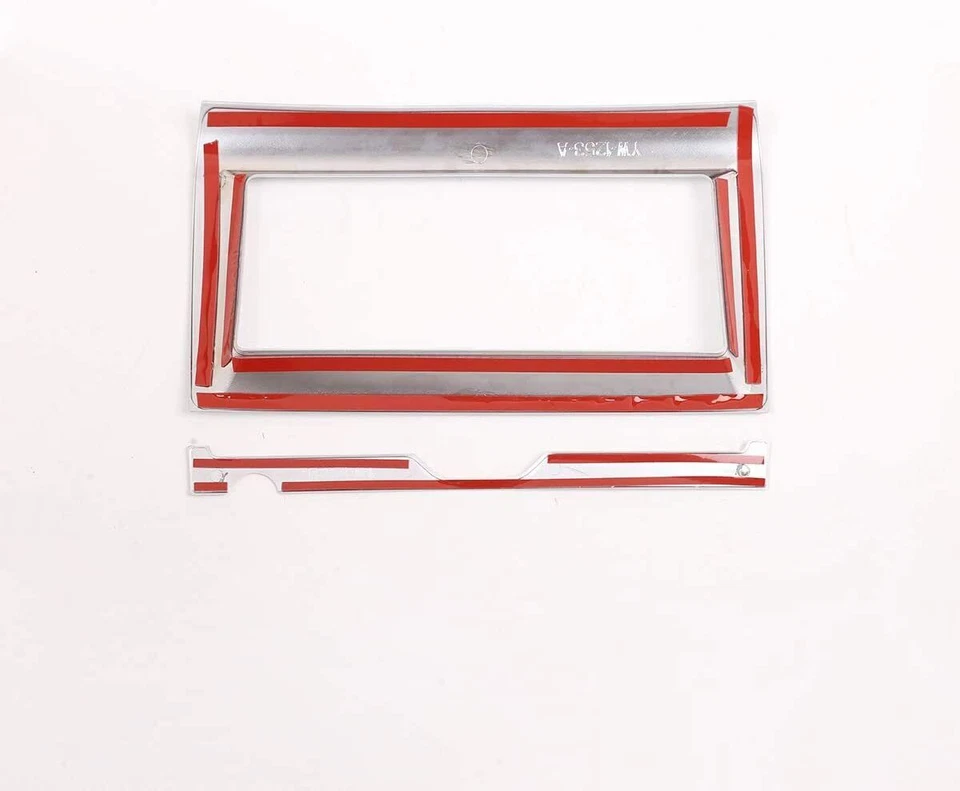 For Jaguar E-Pace ABS Center Console GPS Navigation Frame Cover Trim 2018-2021 - Image 3 of 4