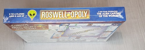 ROSWELL-OPOLY Board Game Late For The Sky Factory Sealed - Picture 3 of 4