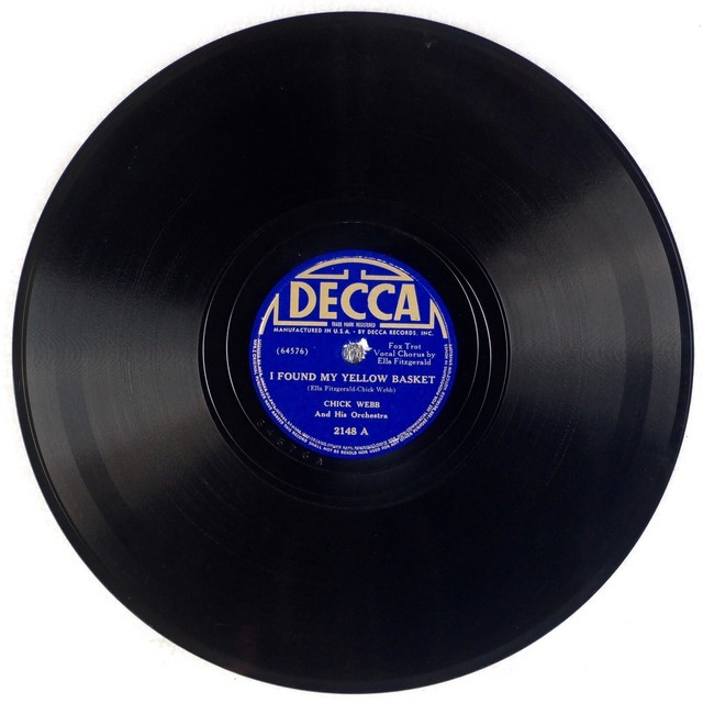 CHICK WEBB, ELLA FITZGERALD I Found My Yellow Basket US Decca 2148 Jazz 78 eBay
