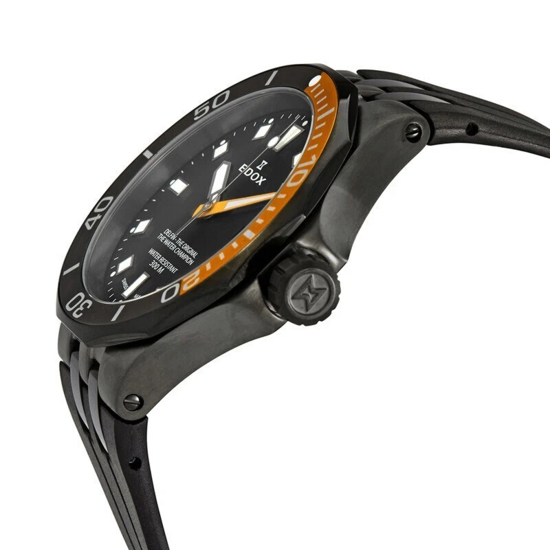 Edox Delfin Blue Dial 300m Sapphire Crystal Screw Down Crown 53015-357GNOCA-NIN - image 4 of 4