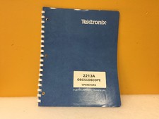 Tektronix 070-4734-00 2213A Oscilloscope Operators Instruction Manual