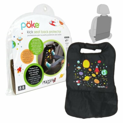 Space Car Seat Protector Seat Protector Rail Protector For Kids Car With Mesh Bag