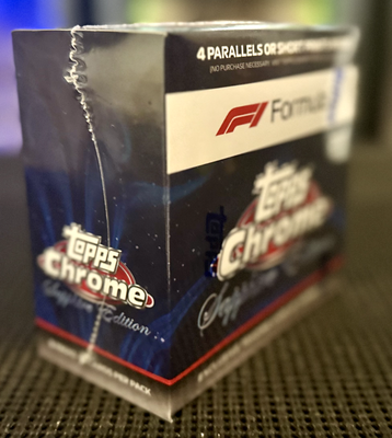 2023 Topps Chrome Sapphire Edition Formula 1 F1 Racing Factory 