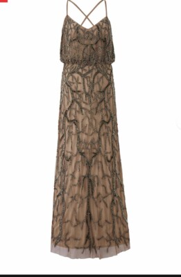 knee length dresses for ladies Rent Joanna Hope Multi-coloured Geo Beaded Dress