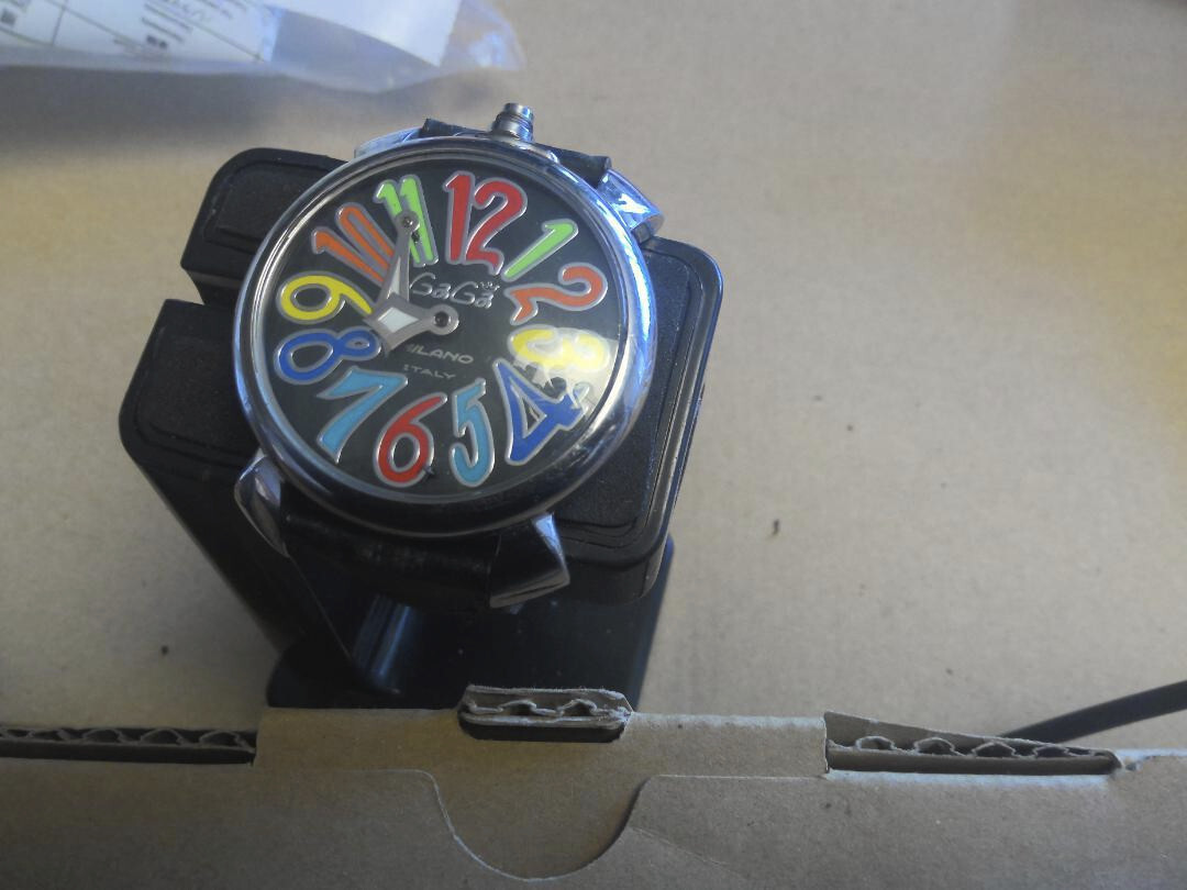 GAGA MILANO　腕時計　N 00733 GaGà Milano Watch Skeleton 48MM Grey – Watches & Crystals