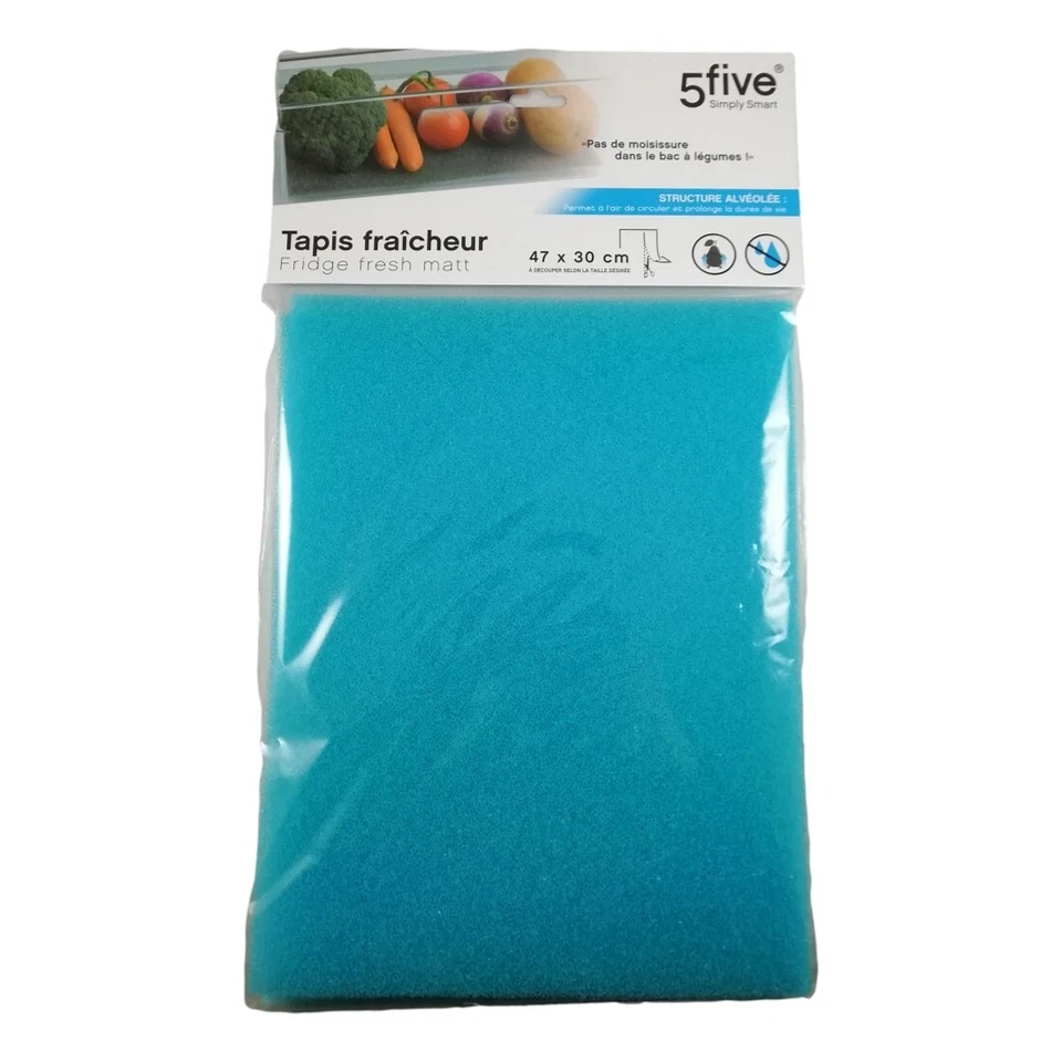 Tapis Fraîcheur Réfrigérateur Conservation Lavable Bac Fruits Légumes Frais - Photo 2/4
