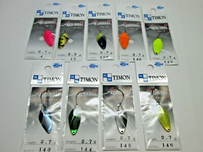 30392) JACKALL TIMON Apeed! 2.7g for Trout Spoon color variation