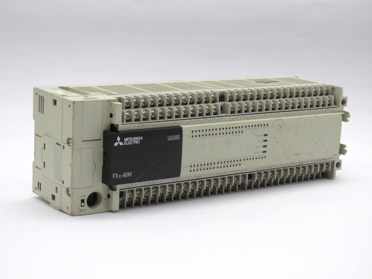 Mitsubishi FX3U-80MT/ES Programmable Controller PLC 100 Mitsubishi FX3U-80MT/ES Programmable Controller PLC 100