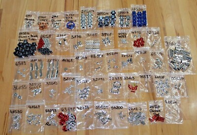 LEGO DIVERSE CHROME PARTS - für MOC`s   71128 / 2850 / 2999 - SAMMLUNGSAUFLÖSUNG