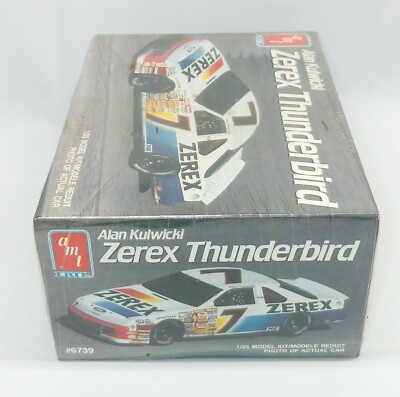 AMT Ertl Alan Kulwicki Zerex Ford T-bird Model Car Racing
