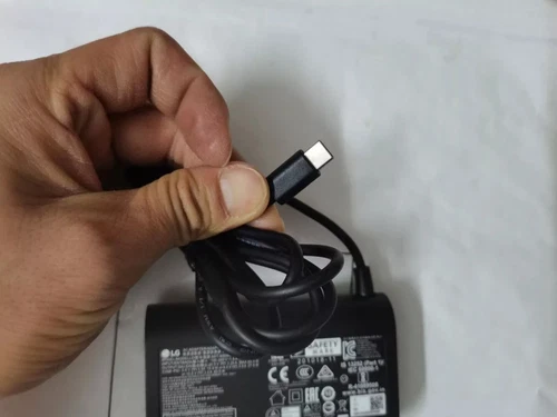 Original 65W USB-C Charger Adapter LG Gram 16T90P-K.ADS9U1 ADT-65DSU-D03-2 - Picture 3 of 4